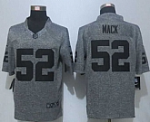 Nike Limited Oakland Raiders #52 Mack Men's Stitched Gridiron Gray Jerseys,baseball caps,new era cap wholesale,wholesale hats